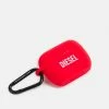Diesel AIRPOD CASE UNISEX - Other Accessories - Dark Red
