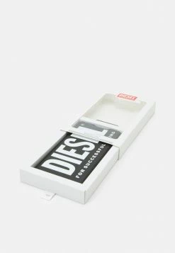 Diesel BOOKLET CASE FOR IPHONE 13/13 PRO UNISEX - Phone Case - Black/white -Diesel shop cc12cab2740c4e2abdec0ff600d29c54