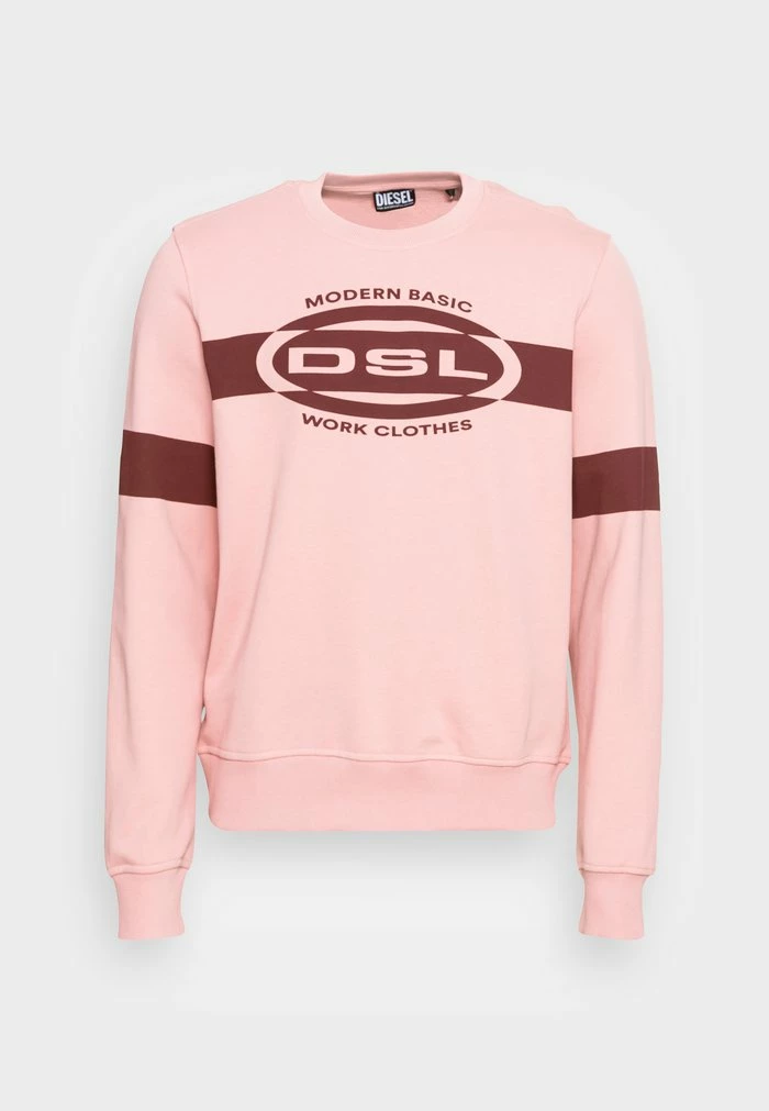 Diesel GINN - Sweatshirt - Soft Pink 4 Diesel GINN - Sweatshirt - Soft Pink - Image 4