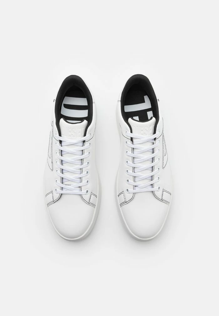 Diesel S-ATHENE LOW - Trainers - White/black 4 Diesel S-ATHENE LOW - Trainers - White/black - Image 4