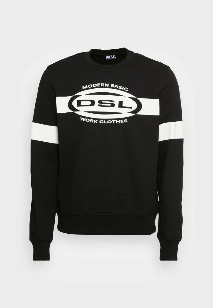 Diesel GINN - Sweatshirt - Black 4 Diesel GINN - Sweatshirt - Black - Image 4