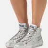Diesel S-LEROJI MID W - High-top Trainers - Silver
