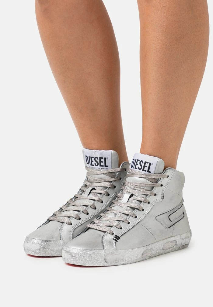 Diesel S-LEROJI MID W - High-top Trainers - Silver 1 Diesel S-LEROJI MID W - High-top Trainers - Silver