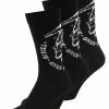 Diesel RAY SOCKS 3 PACK - Socks - Schwarz