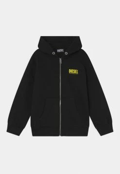 Diesel SGIRKHOODZIP LOGOX UNISEX - Zip-up Sweatshirt - Nero