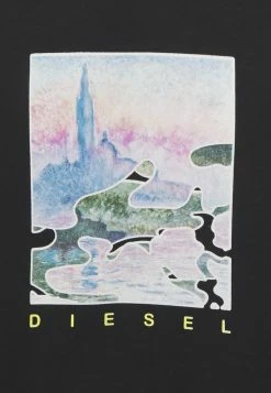 Diesel S-GINN-HS1 UNISEX - Sweatshirt - Black -Diesel shop d38e5a856c2b42768f1c344ced716c0d