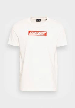 Diesel DIEGOR - Print T-shirt - White -Diesel shop d42d26dddbcd491687c40451a156ea81