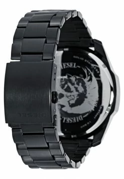 Diesel MEGA CHIEF - Chronograph Watch - Schwarz -Diesel shop d4337be5d01c41f8ad5a4c17b810b960