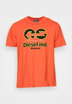 Diesel T-JUST - Print T-shirt - 0grai 37a -Diesel shop d56c6b3f583b49d79232e97e1d7b0739