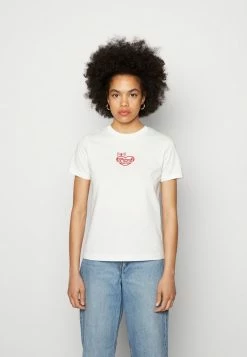Diesel T-REG-E9 - Print T-shirt - White