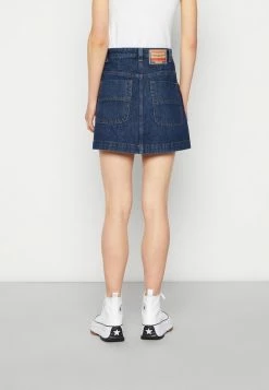 Diesel ALBUS - Mini Skirt - Dark Blue -Diesel shop d6566bbc36a1468989847b511205f8a3