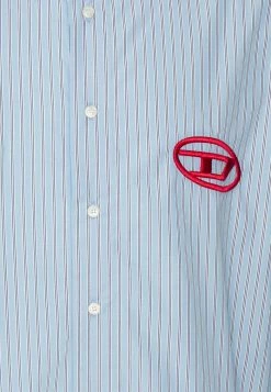 Diesel DOUBLY - Shirt - Blue -Diesel shop d75cd99df5764430a2d1efc8377de548