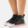 Diesel S-ATHOS MID W - High-top Trainers - Black/white