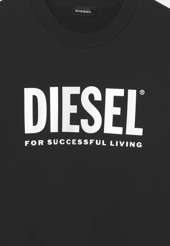 Diesel SCREWDIVISION LOGO UNISEX - Sweatshirt - Nero 3 Diesel SCREWDIVISION LOGO UNISEX - Sweatshirt - Nero - Image 3