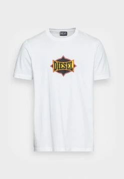 Diesel JUST - Print T-shirt - White -Diesel shop d9000dee8f0a48c8ae30b66c086cfc40
