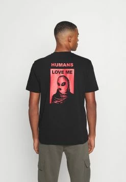 Diesel JUST - Print T-shirt - Black