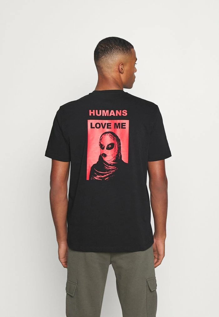 Diesel JUST - Print T-shirt - Black 1 Diesel JUST - Print T-shirt - Black