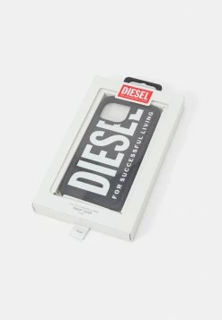 Diesel FOR IPHONE 13 MINI UNISEX - Phone Case - Black/white -Diesel shop dbb7e5a0da4b4b539975550b39f206e0