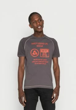 Diesel Print T-shirt - Black