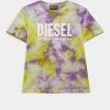 Diesel TOEKO TYE DYE UNISEX - Print T-shirt - Lime