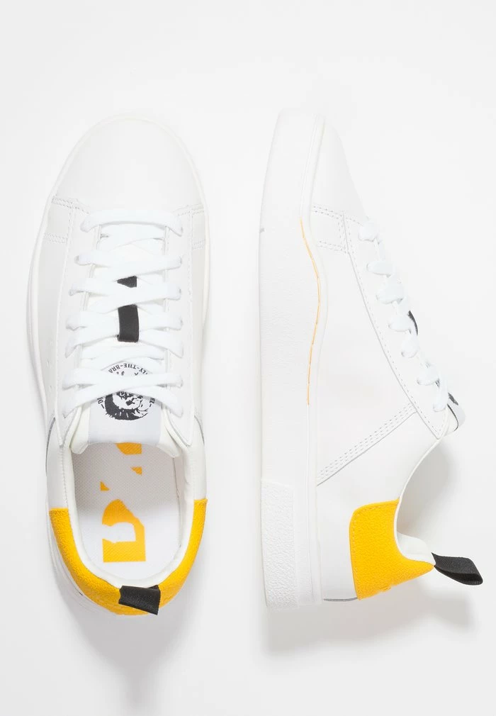 Diesel CLEVER S-CLEVER LOW W - Trainers - Weiß/gelb 4 Diesel CLEVER S-CLEVER LOW W - Trainers - Weiß/gelb - Image 4