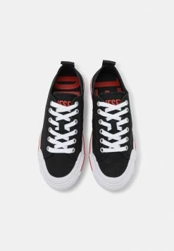 Diesel S-ATHOS LOW W - Trainers - Black/white -Diesel shop df2480051704409ba788ab5b9cda6d8e