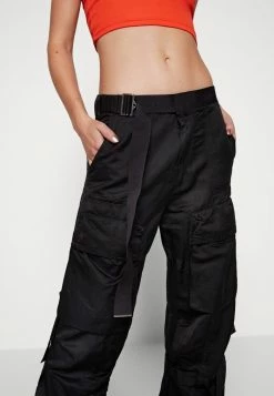 Diesel MALVAROSA - Trousers - Black -Diesel shop e1a13bc437354b1db639d9a4e30c1677