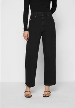 2016 D-AIR DIESEL LIBRARY - Straight Leg Jeans - Black