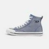 Diesel S-ATHOS MID - High-top Trainers - Gray