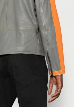 Diesel L-MUSE - Leather Jacket - 0pdas 98 -Diesel shop e41e81c946bb435eb29a36a894aa3763