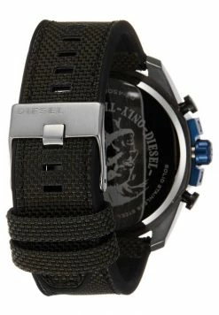 Diesel MEGA CHIEF - Chronograph Watch - Grey/black -Diesel shop e627c79c696f44b880204920973c2185