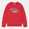 Diesel JOEY OVER UNISEX - Sweatshirt - Carnation Red