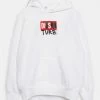 Diesel OVER UNISEX - Sweatshirt - Bianco