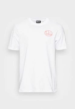 Diesel T-JUST - Print T-shirt - White -Diesel shop e7fbdc28316e425ba19de692aa67749b