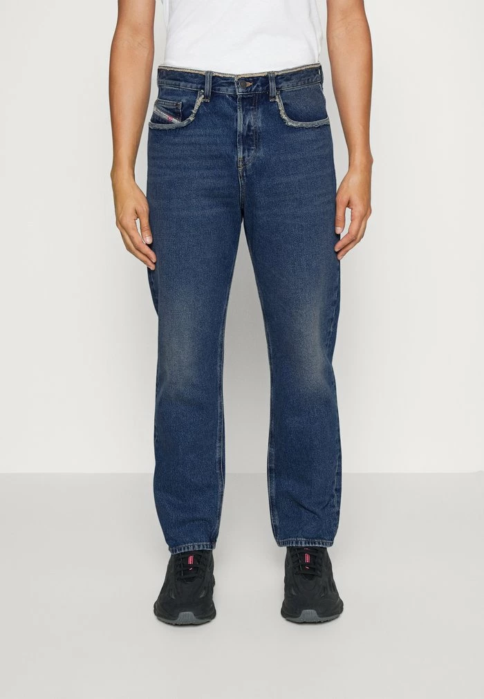 Diesel 2020 D-VIKER-SP5 - Straight Leg Jeans - Black Denim 1 Diesel 2020 D-VIKER-SP5 - Straight Leg Jeans - Black Denim