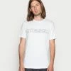 Diesel UMLT-JAKE - Print T-shirt - White