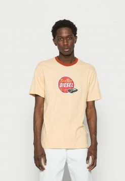 Diesel JUST - Print T-shirt - Light Beige