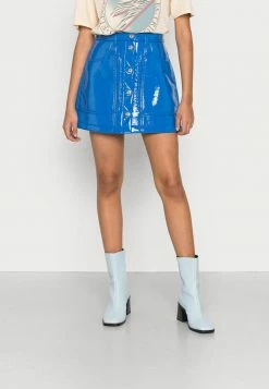 Diesel AMBRA - Mini Skirt - Blue