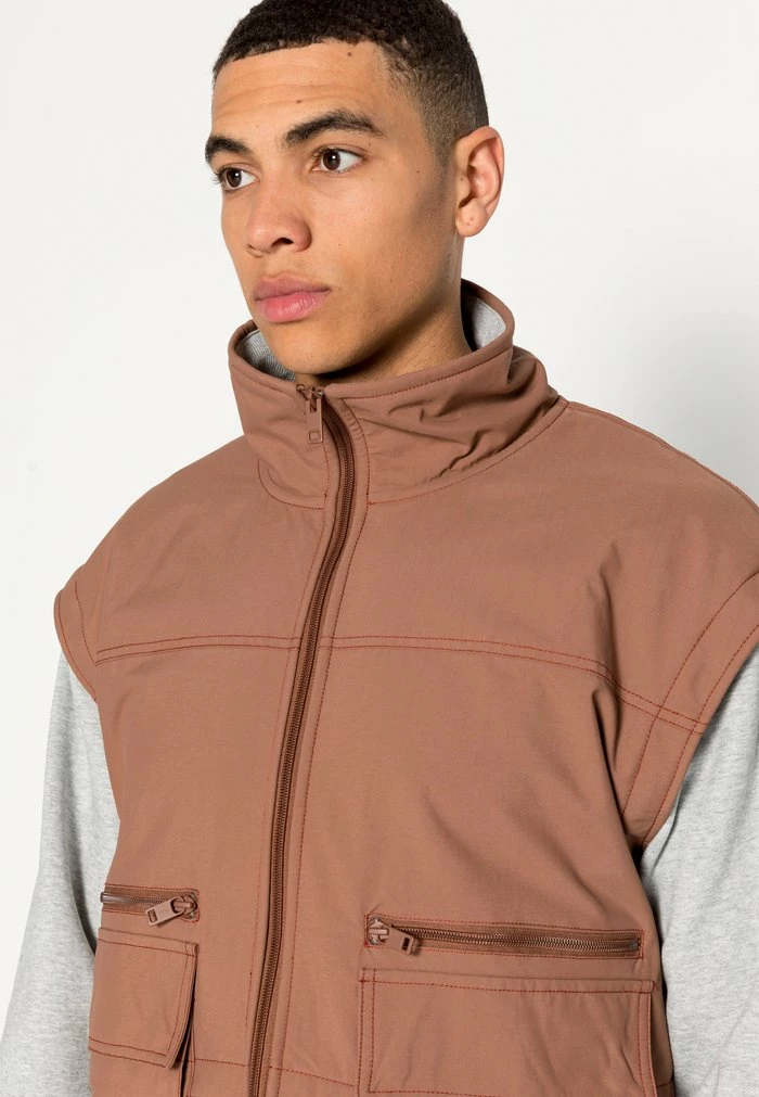 Diesel S KOMANS - Light Jacket - Brown & Gray 5 Diesel S KOMANS - Light Jacket - Brown & Gray - Image 5