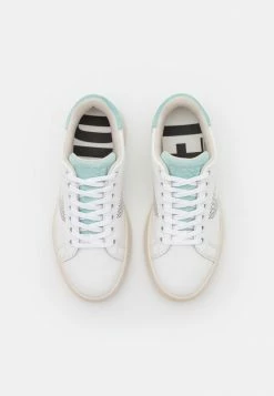 Diesel S-ATHENE LOW W - Trainers - White & Blue -Diesel shop eb7bd6a54ef64bc498ca8a0c454cc765