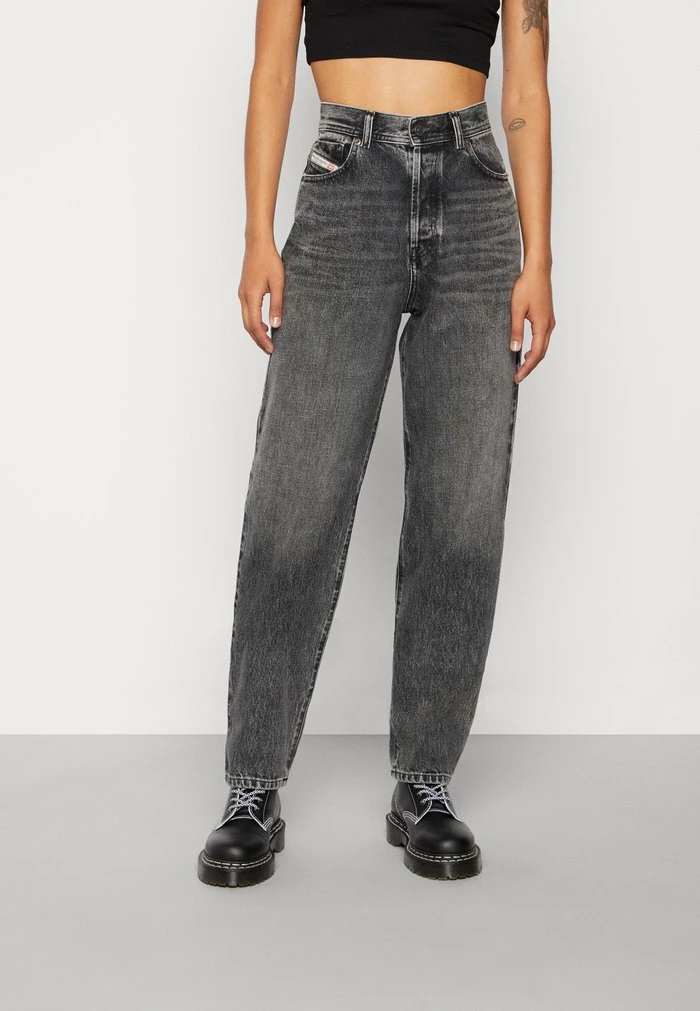 Diesel 1956 - Relaxed Fit Jeans - Black/gray 1 Diesel 1956 - Relaxed Fit Jeans - Black/gray