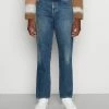 Diesel 1955 High Waist - Straight Leg Jeans - Dark Blue