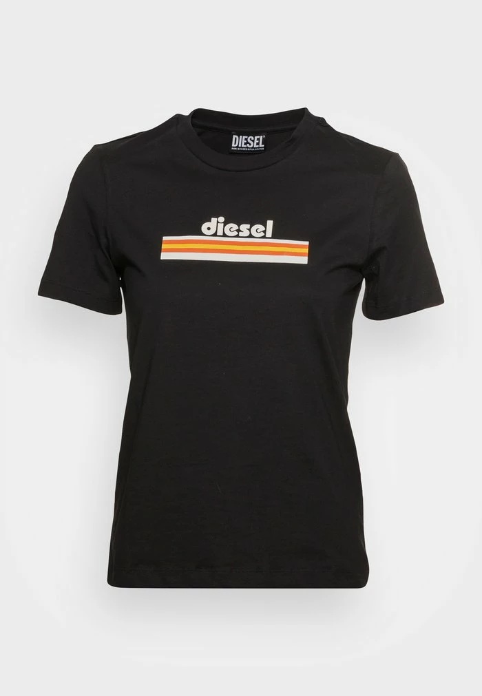 Diesel T-REG-C26 - Print T-shirt - Black 4 Diesel T-REG-C26 - Print T-shirt - Black - Image 4
