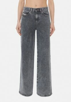 Diesel Flared Jeans - Black Dark Grey