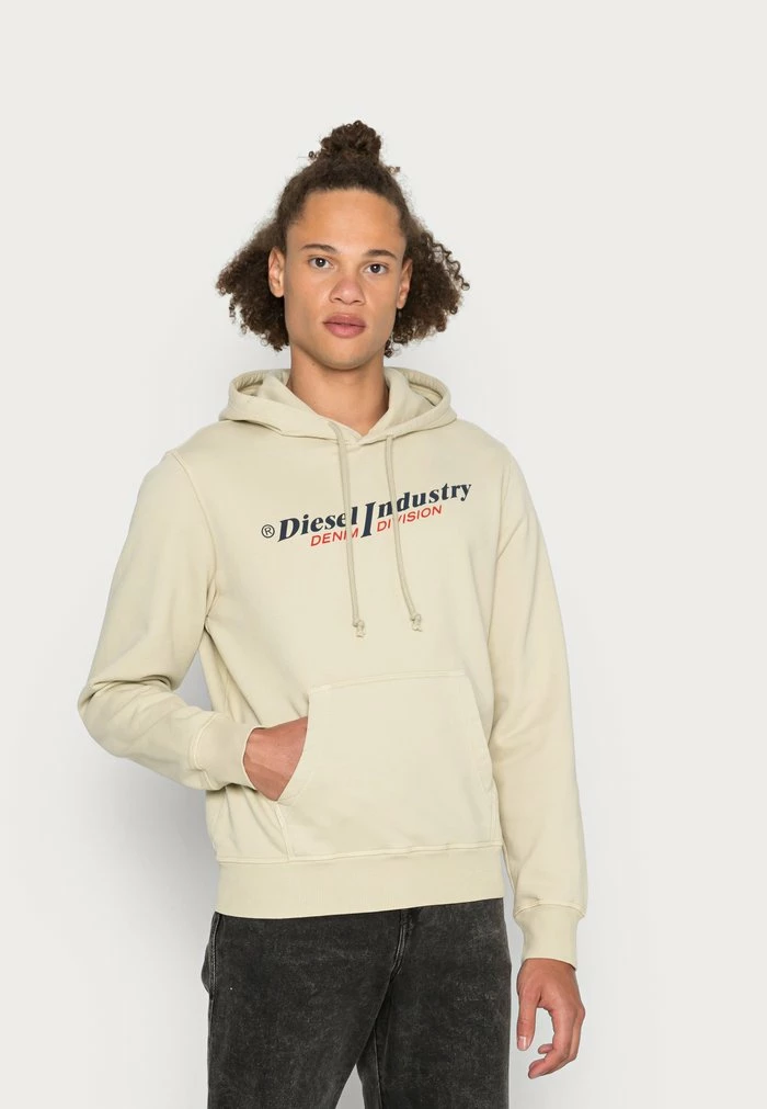 Diesel S-GINN-HOOD-IND - Hoodie - Beige 1 Diesel S-GINN-HOOD-IND - Hoodie - Beige