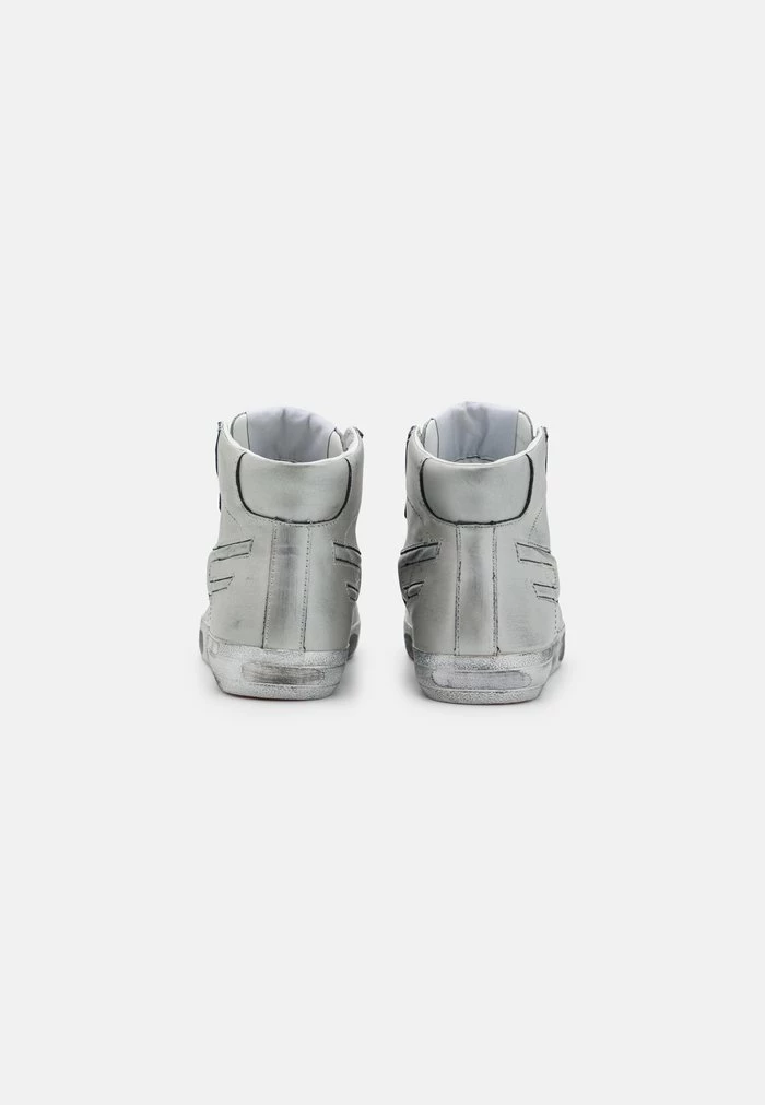 Diesel S-LEROJI MID W - High-top Trainers - Silver 4 Diesel S-LEROJI MID W - High-top Trainers - Silver - Image 4