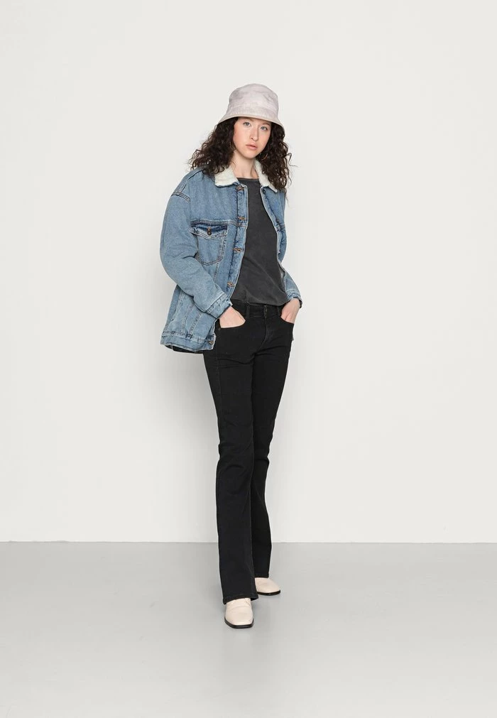 1969 D-EBBEY DIESEL LIBRARY - Bootcut Jeans - Black/dark Grey 2 1969 D-EBBEY DIESEL LIBRARY - Bootcut Jeans - Black/dark Grey - Image 2