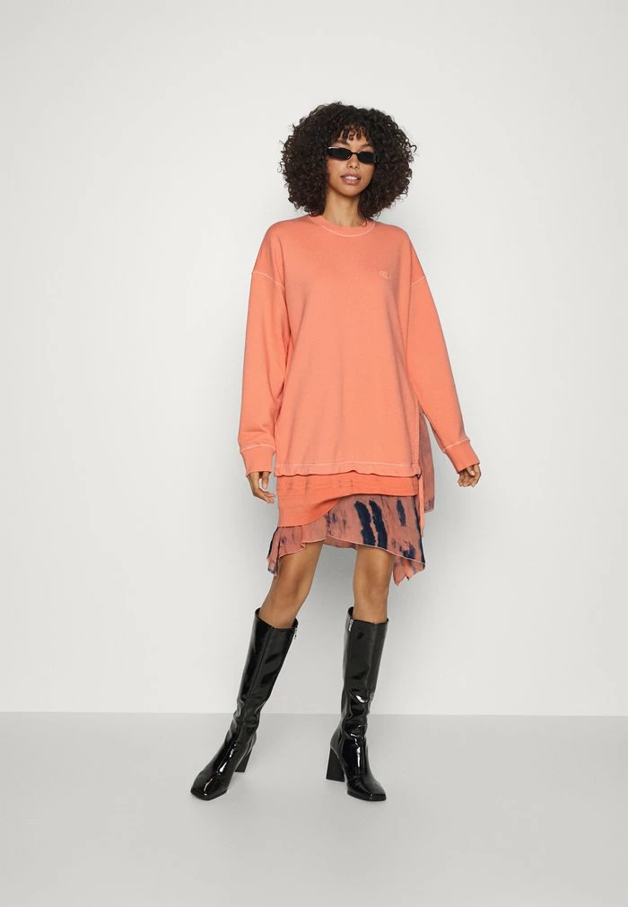 Diesel D-ROLLY - Day Dress - Salmon Pink 2 Diesel D-ROLLY - Day Dress - Salmon Pink - Image 2