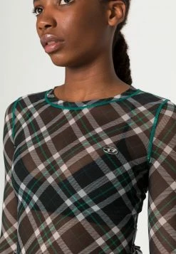 Diesel SIELITO - Long Sleeved Top - Black -Diesel shop f74d2378391e4a9a9eb0cf2a8801dc32