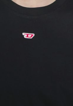 Diesel JUST - Long Sleeved Top - Black -Diesel shop f9acaab3be6745acaeb53a5216ac9fe9